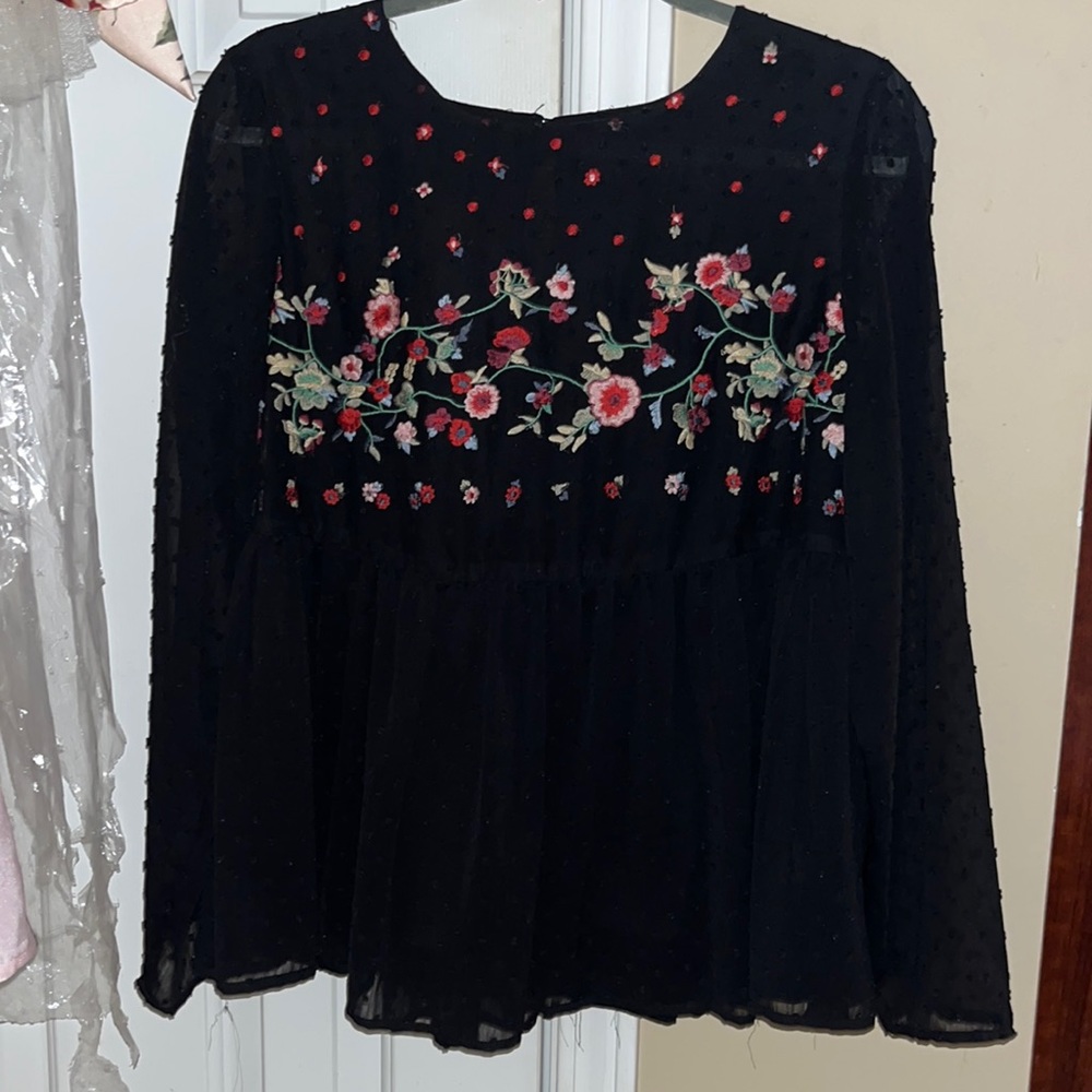 Jasmine & Juliana Baby Doll Blouse